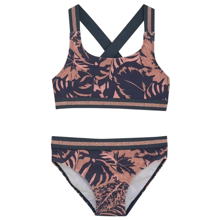 Color Kids Bikini Contrast Straps Meisjes