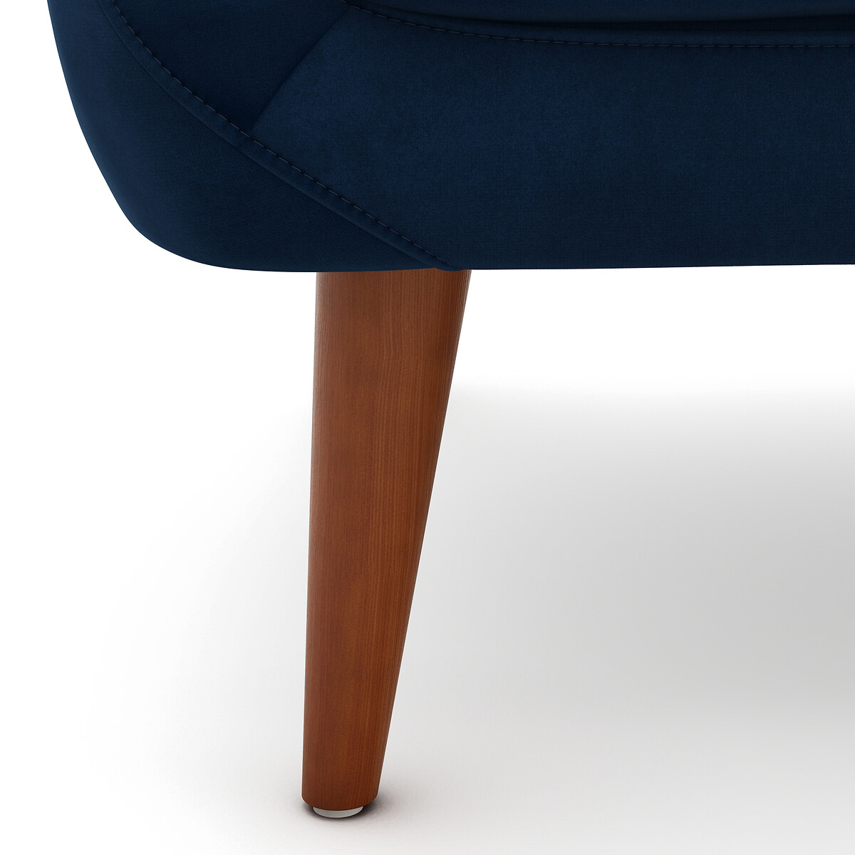 LA REDOUTE INTERIEURS<br>Sofá de veludo de 3 lugares, Séméon