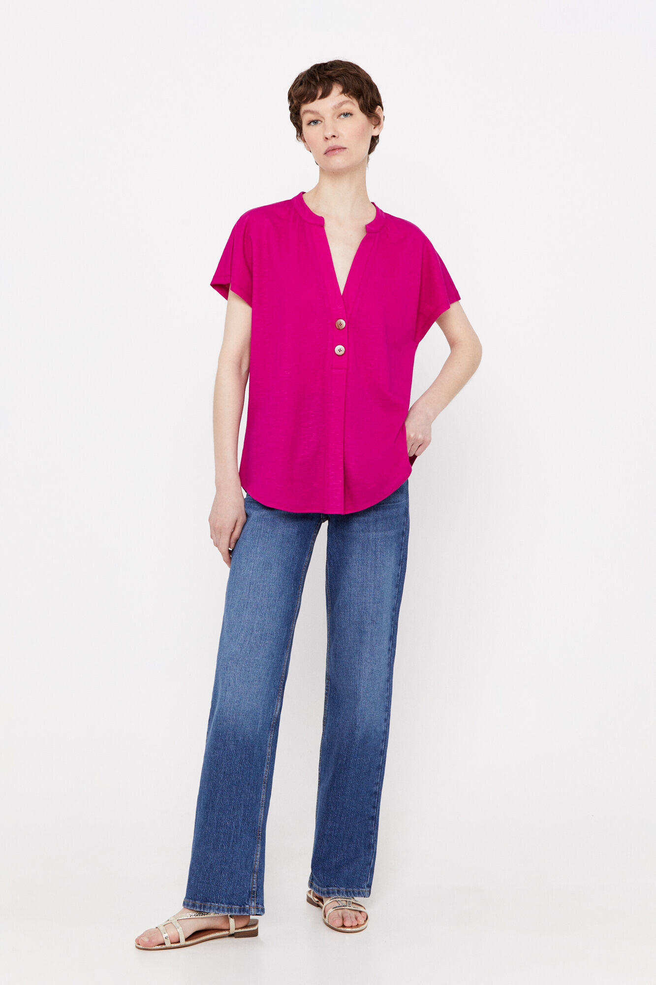 Blusa Comfort - Fúcsia
