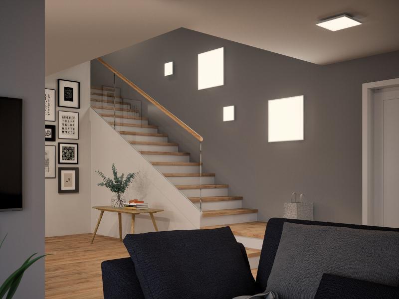 Paulmann Deckenleuchte Velora 295 x 295 16.8W, 3000K LED Panel Velora 300 x 300 mm 16.8W 3.000K
