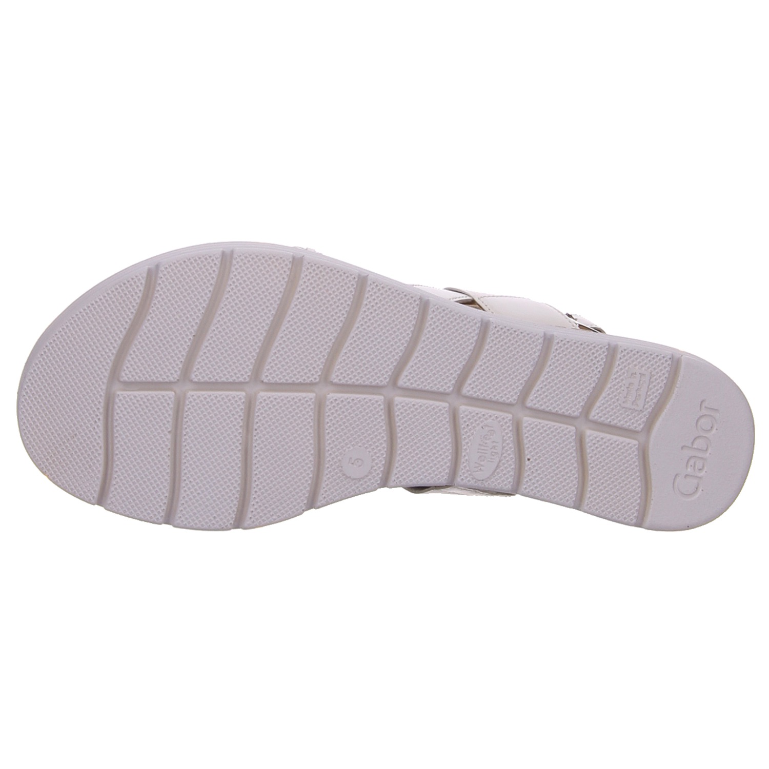 Gabor Sandalette weiß silber weiss/weiss kombi