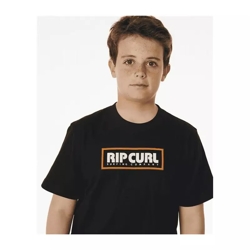 Teeshirt junior RIPCURL Big Mumma Icon Tee-Boy Black