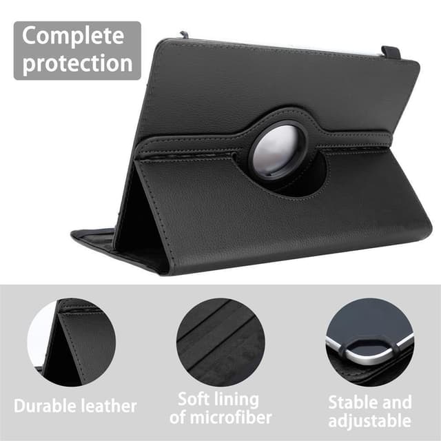 Alcatel 1T (10 tomme) Pungetui Cover (Sort)