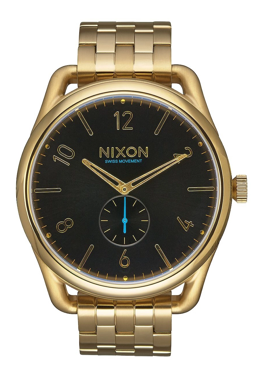 Nixon The C45 SS All Gold Black Herrenuhr A951510