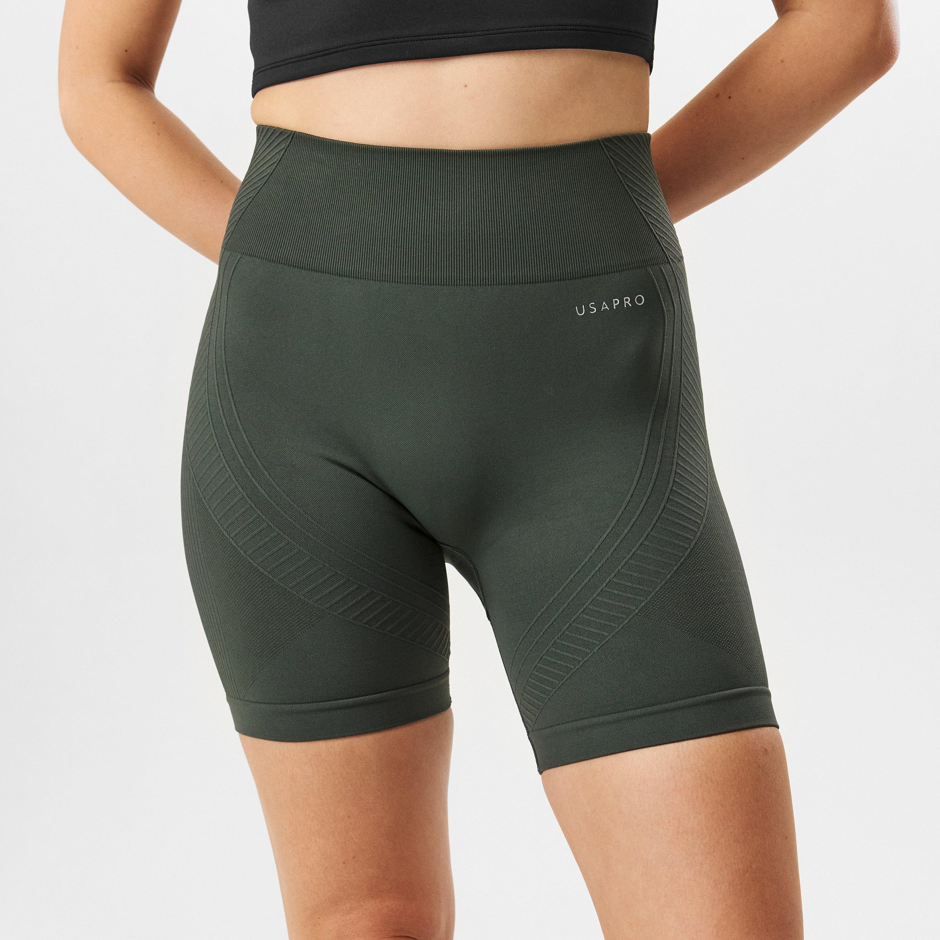 USA Pro Seamless Longline Cycling Shorts