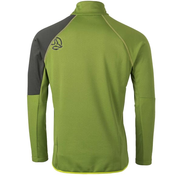 Sweat polaire randonnée TERNUA RAKKER 2.0 1/2 ZIP M GRASS LIME