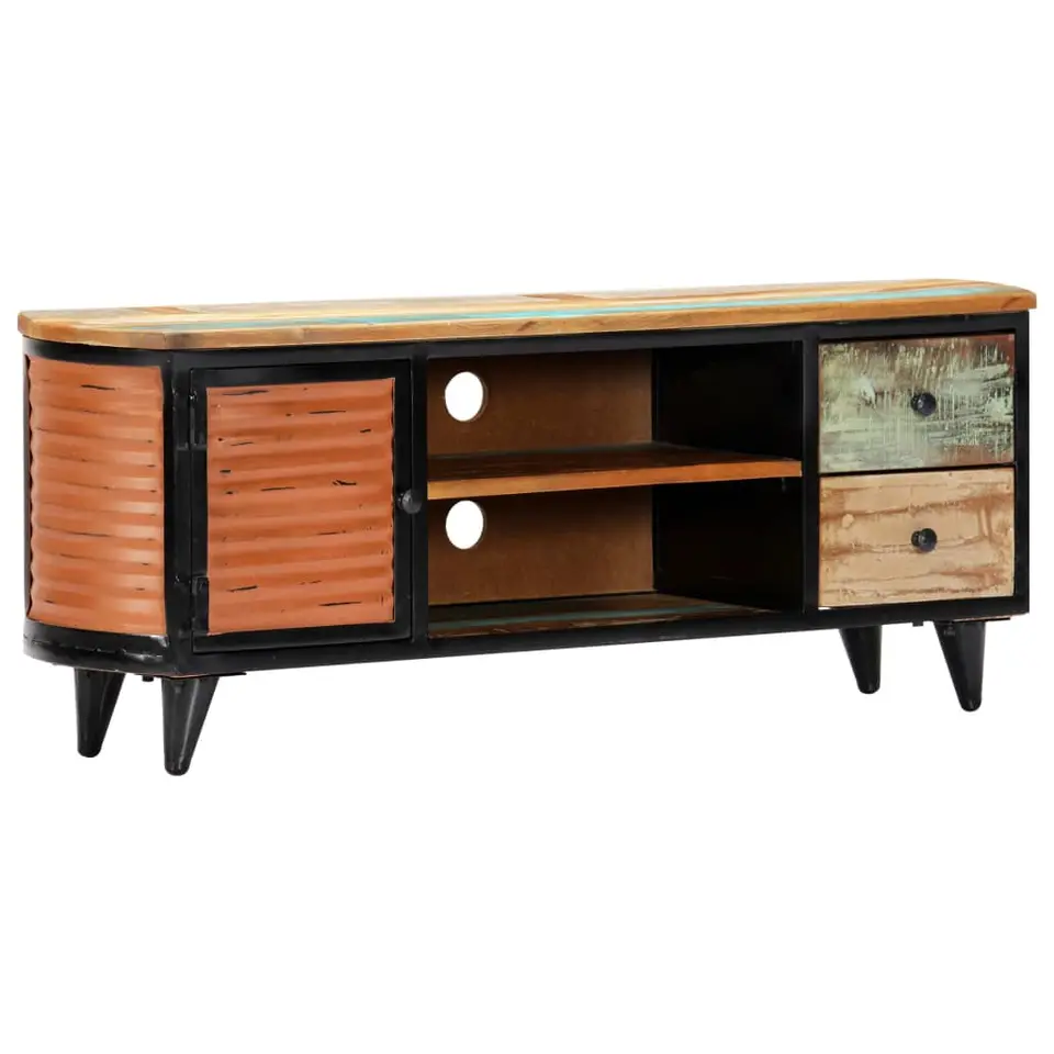 vidaXL - Tv-kast - Bruin - Hout