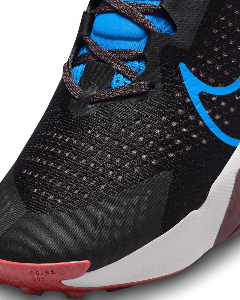 Chaussures de trail Nike ZoomX Zegama Noir/Bleu/Jaune pour homme