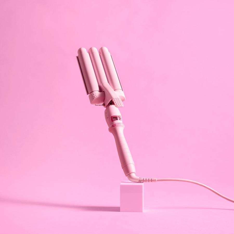 Mermade Hair Mini Waver Pink 25mm