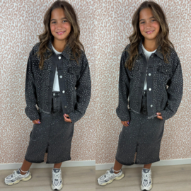 Midnight Shine Skirt - zwart