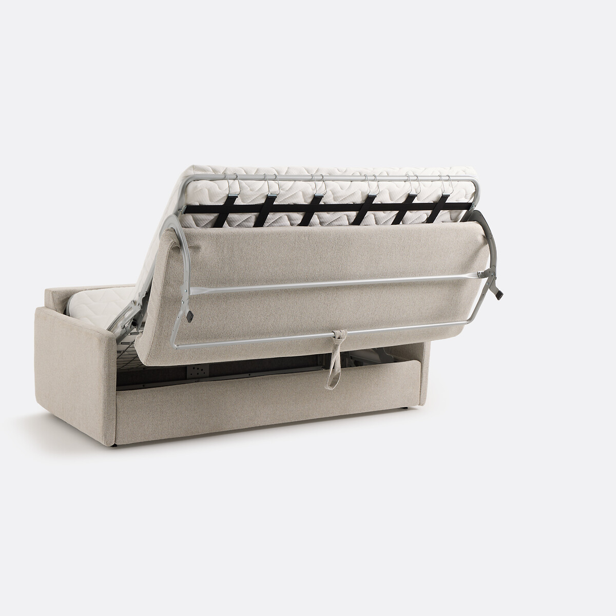 LA REDOUTE INTERIEURS<br>Sofá-cama em tecido texturizado salpicado, Bultex, Marta