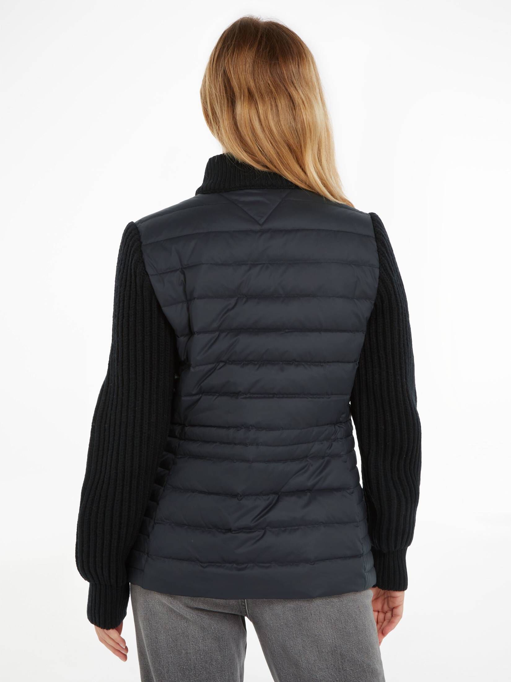 Tommy Hilfiger| Damen Steppjacke KNIT MIX DOWN JACKET