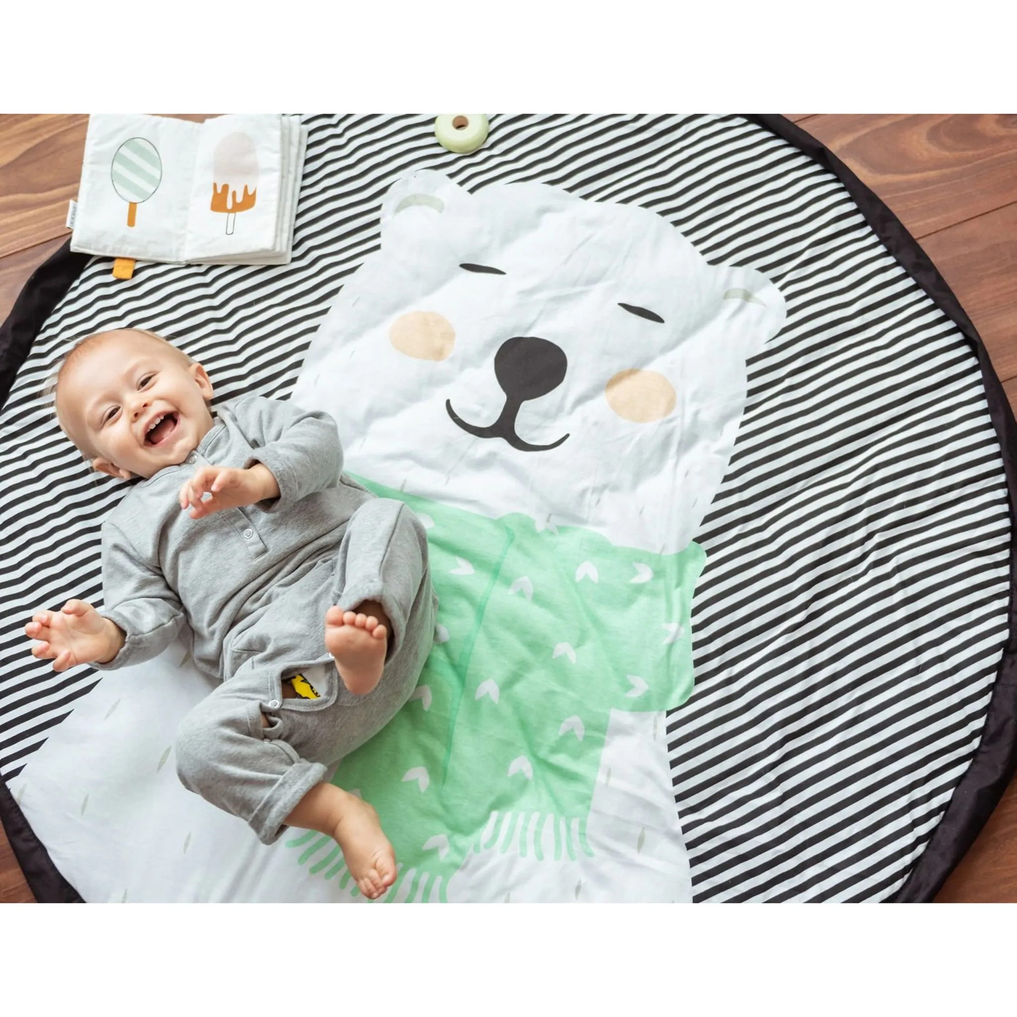Play N Go Tapis de Rangement Play N Go - Ours Polaire