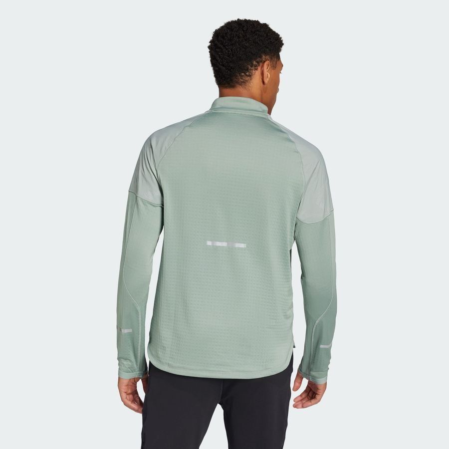 Adidas Haut demi-zip réfléchissant Ultimate Hi Vis