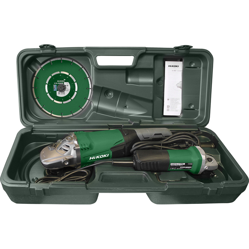 HiKOKI G23SW2 CPZ haakse slijper set 730 - 2.200W