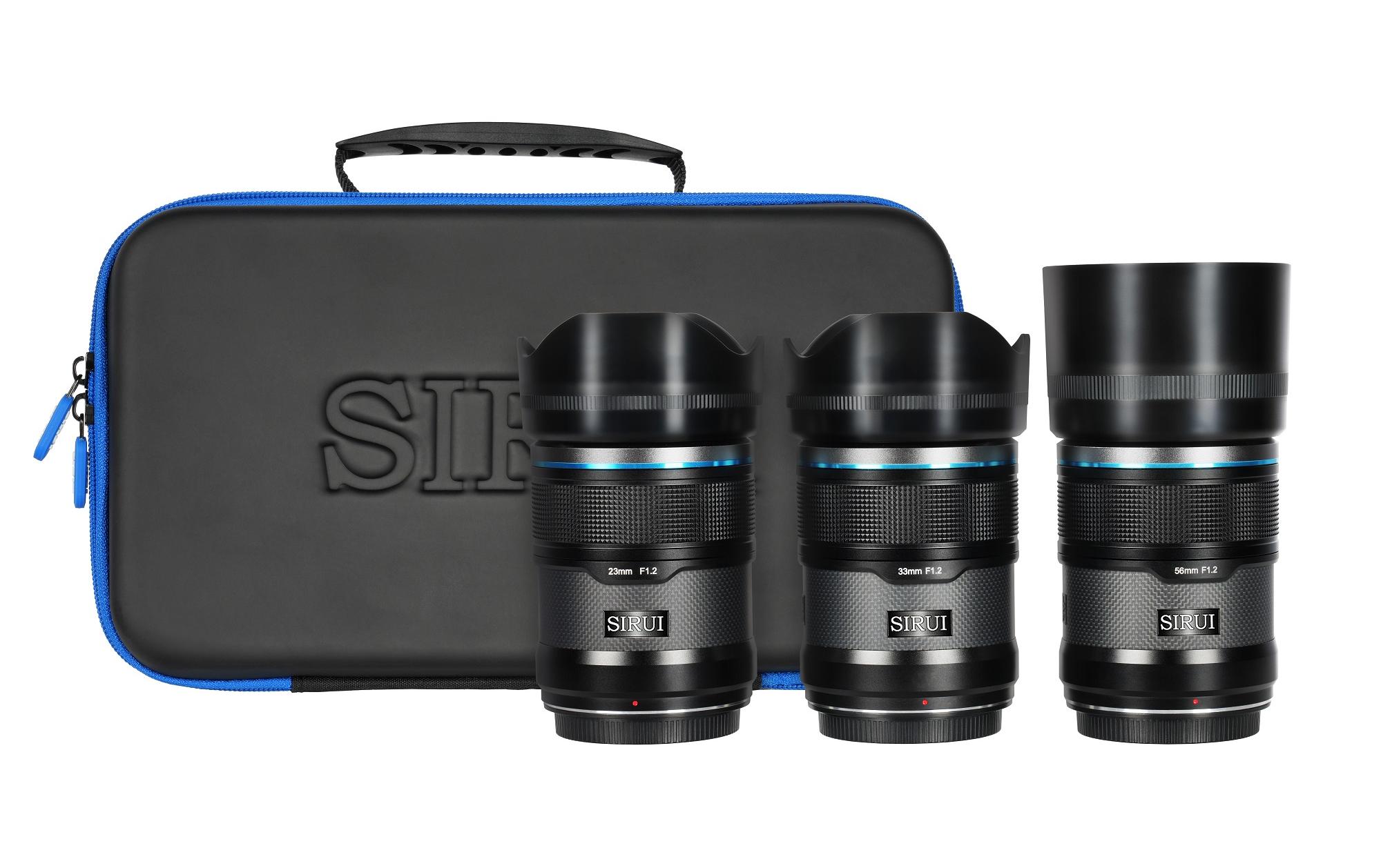 Festbrennweite Sniper 23, 33, 56mm F/1.2 Schwarz Nikon Z<br>Das 3-Objektiv-Set aus der Sniper-Serie mit Autofokus in Schwarz