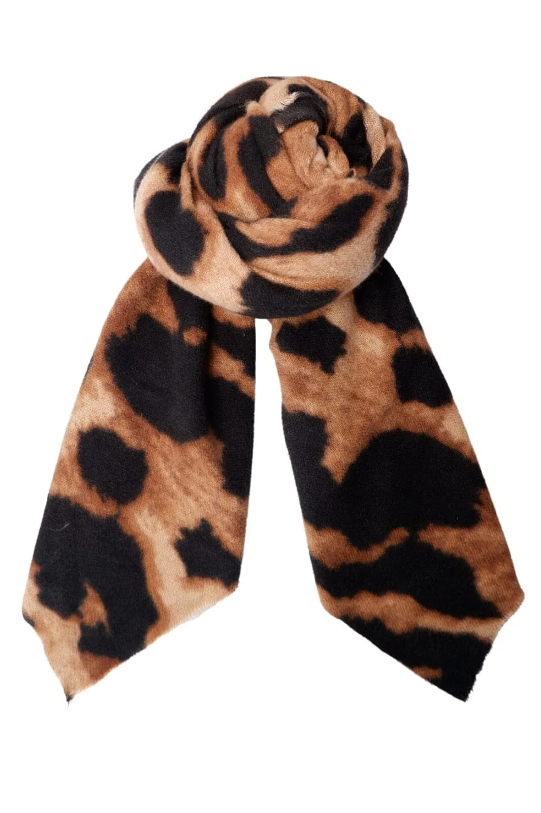 Black Colour Bcfelina Leo Scarf 208366 brown leo