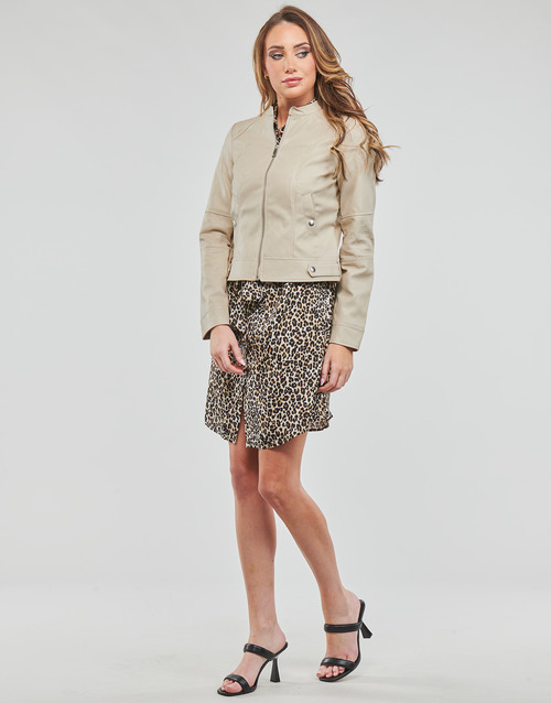 Vero Moda - VMLOVE LAVINE SHORT COATED JACKET - Beige