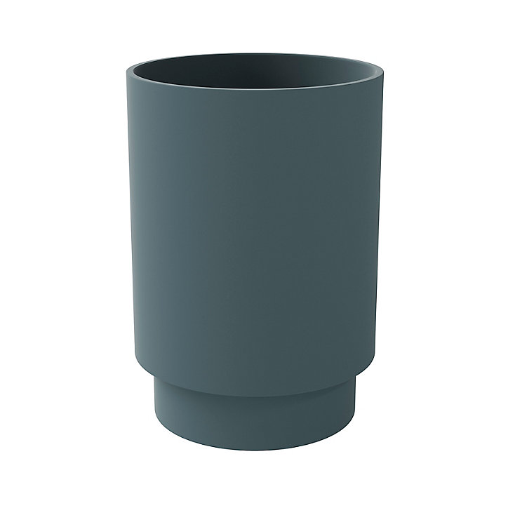Gobelet GoodHome Kina en polystyrène coloris vert pinède Ø7 x H.10 cm