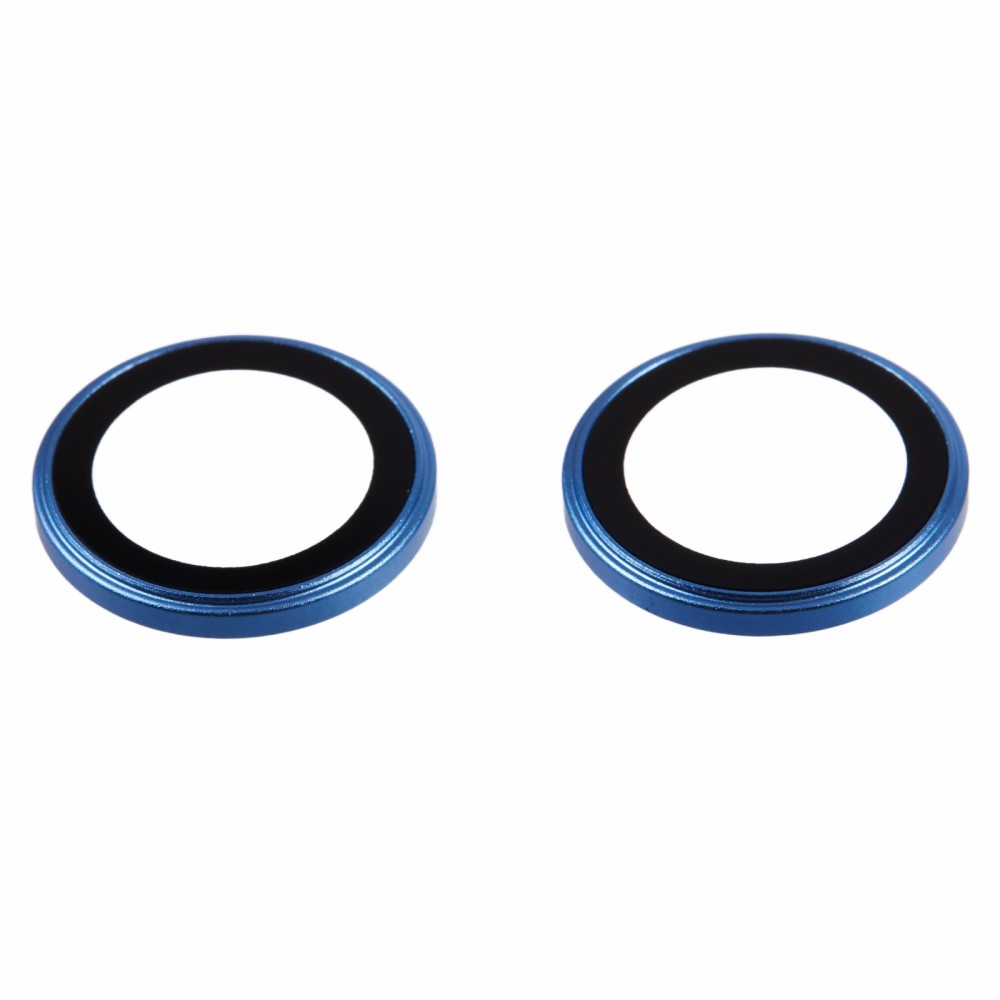 iPhone 16 / iPhone 16 Plus Kameraschutz Objektiv Ring Protector Abdeckung - Blau