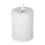 Kubbelys med flakkende flamme LED 10 cm