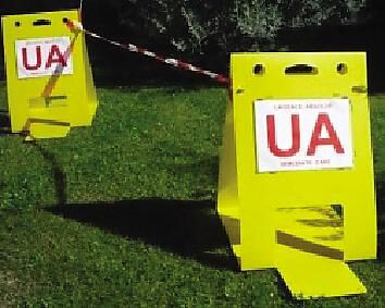 TANIT - BALISE CHEVALET DE SIGNALISATION FLASH UO - LOT D
