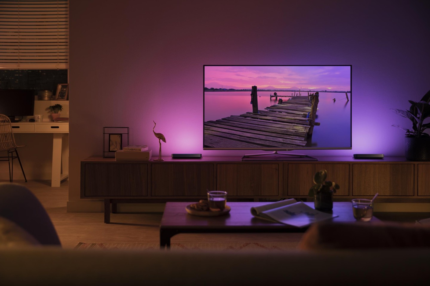 Philips Hue - Play-Lysskinne 2-Pakke Sort - White & Color Ambiance