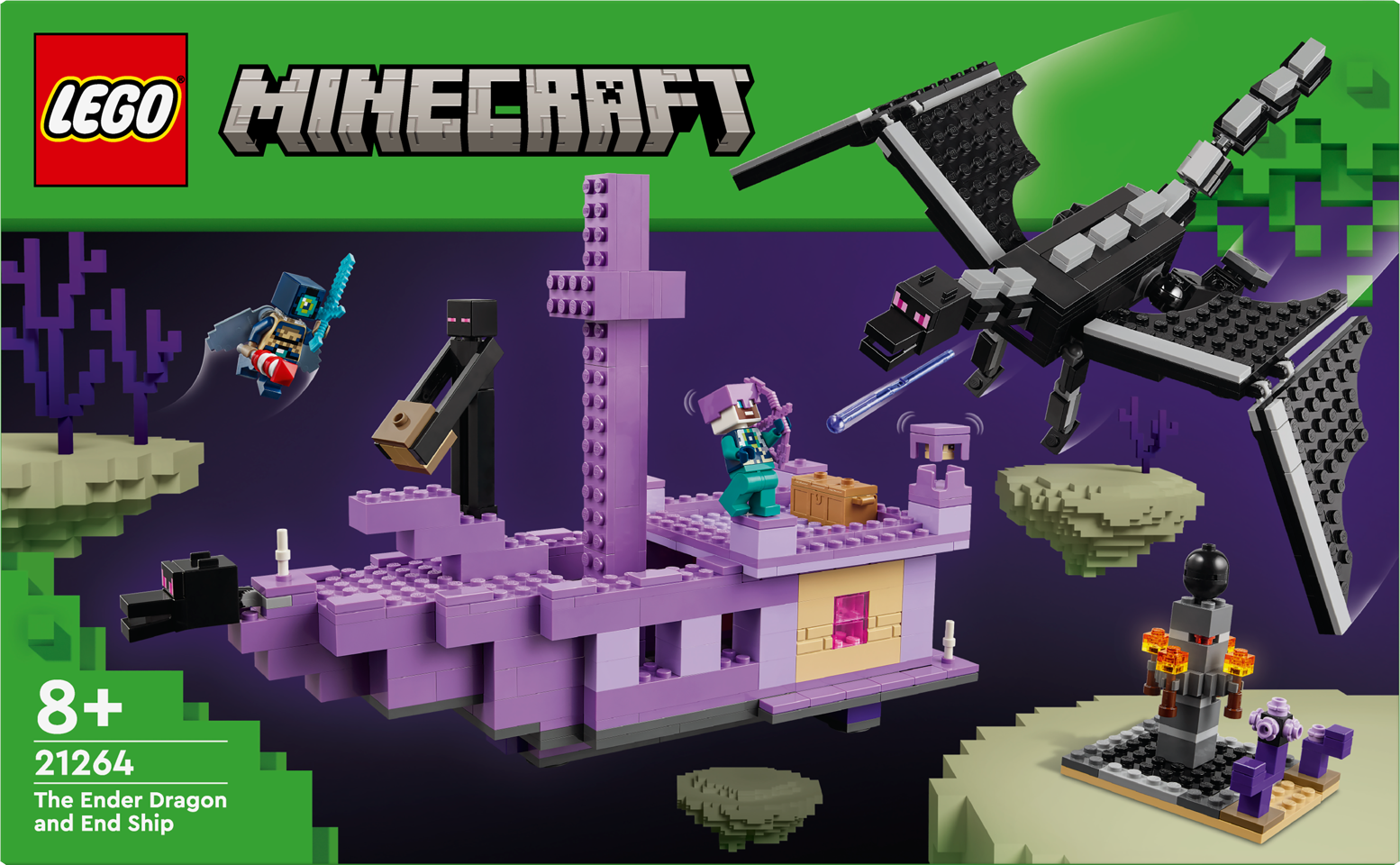 LEGO Minecraft - Ender-dragen og End-skibet (21264)