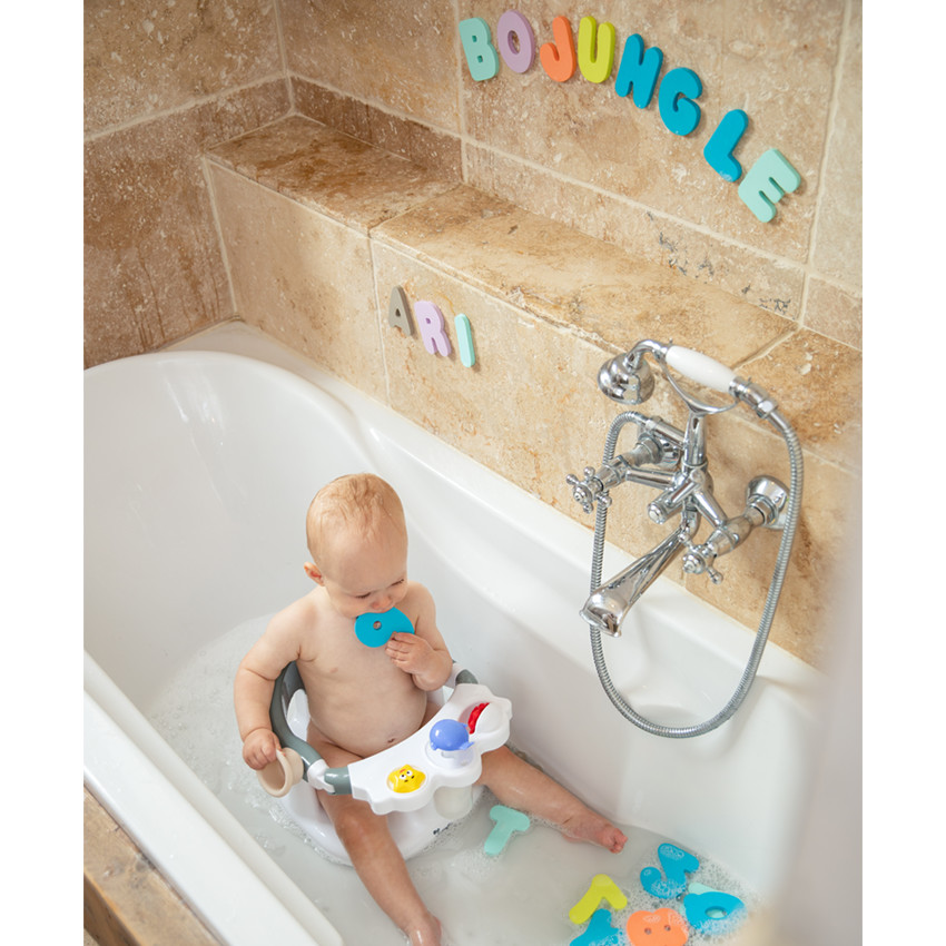 Coffret de bain chiffres et lettres en mousse 36 pièces