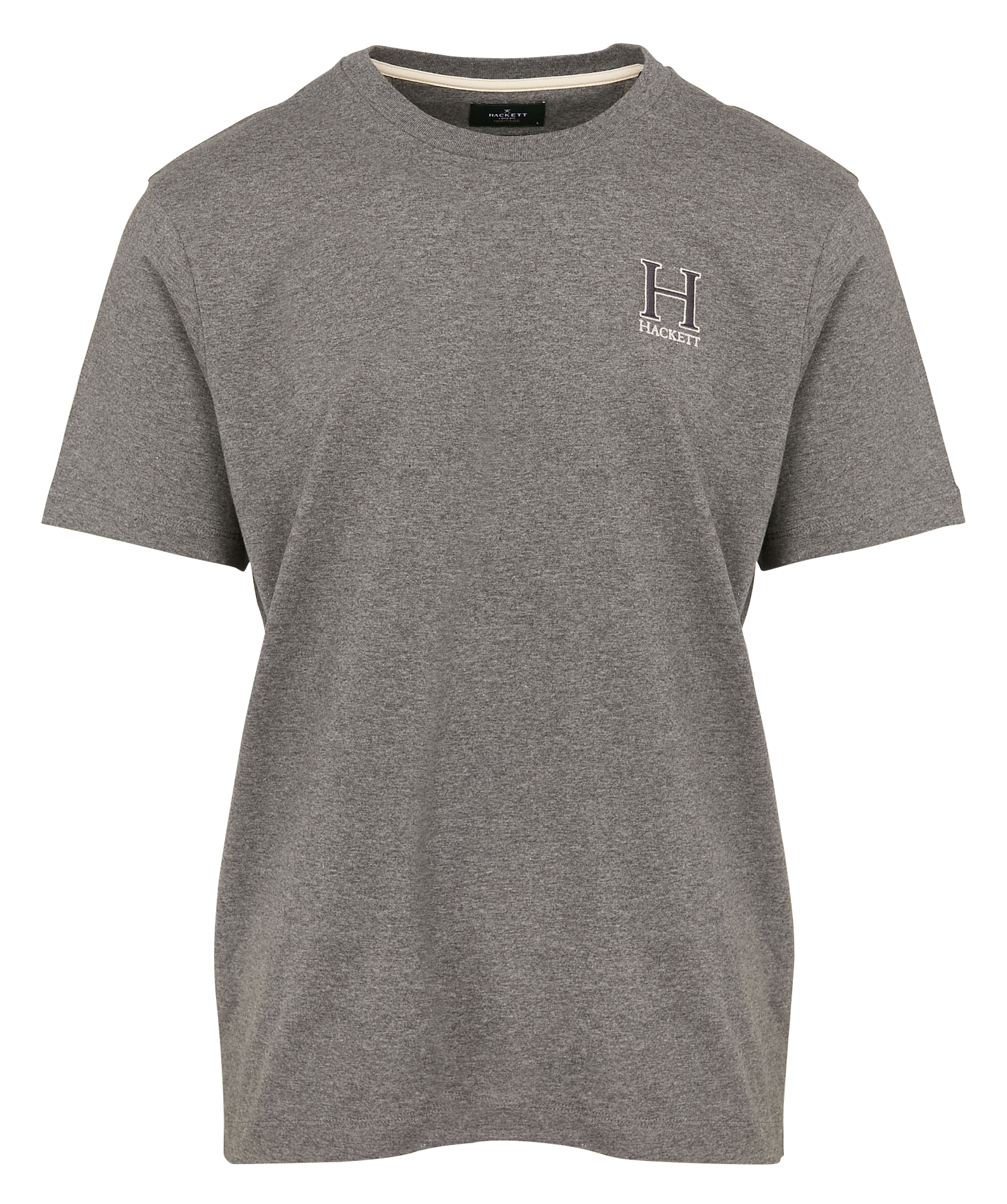Tee-shirt à broderie en coton | Gris