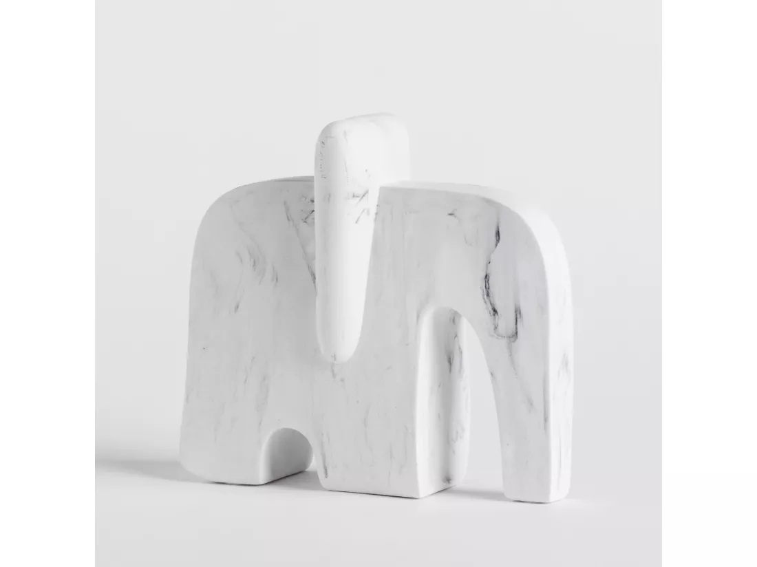 Figurine Marblos blanc moyen 20.5 x 7.5 x 22