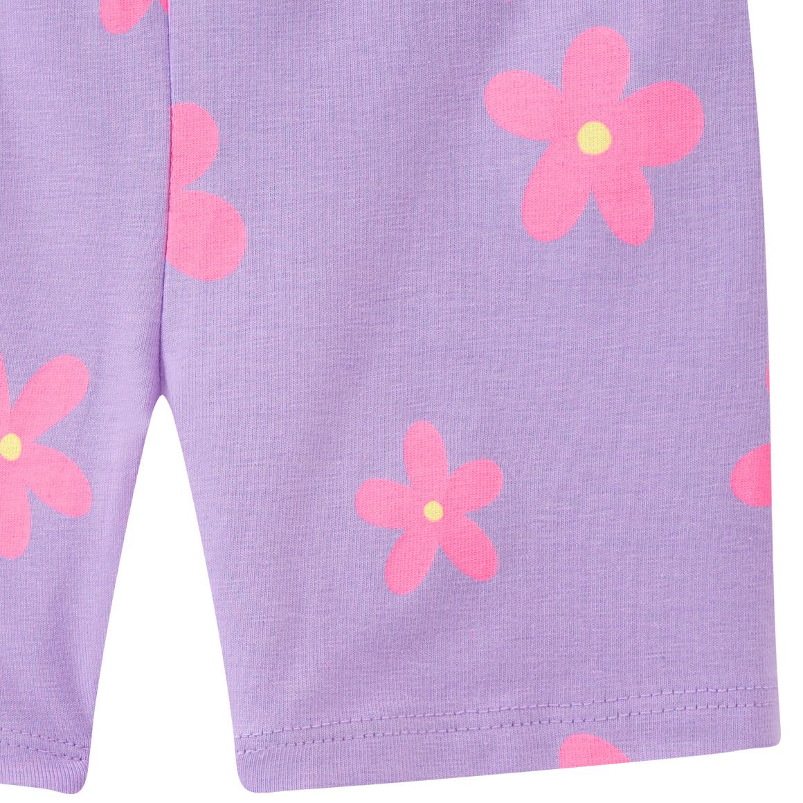 Topomini Baby Radler mit Allover-Print helllila / pink