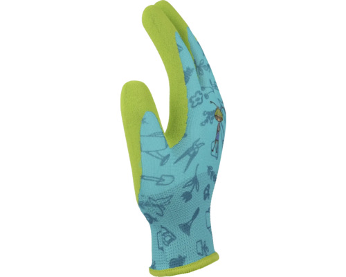 Kinderhandschoen Floralie maat 5 groen blauw