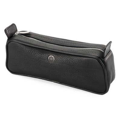 Sonnenleder Kosmetiktasche, Schwarz