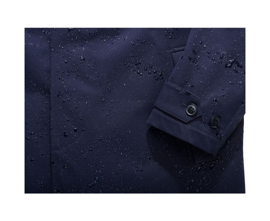 Trench homme Navy foncé matelassé - AURESTILDE