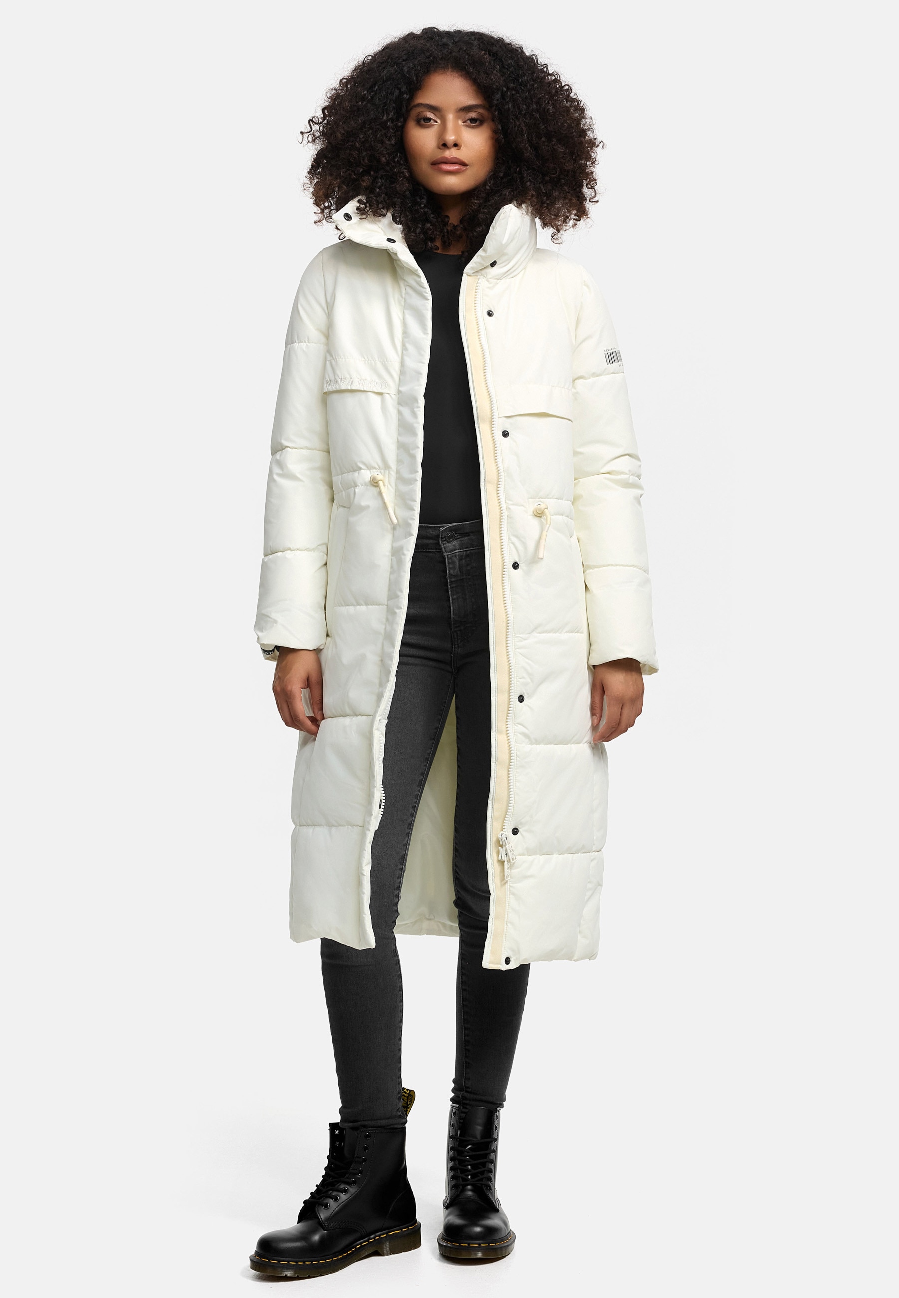 NAVAHOO Damen Winterjacke Parka warm gefüttert Steppjacke Mantel Mit Stehkragen Der Wahnsinn