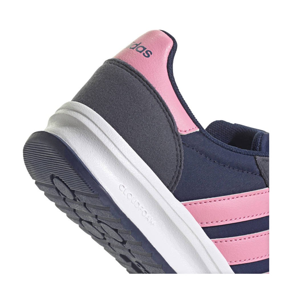 adidas Run 70s 2.0 sneakers donkerblauw/roze