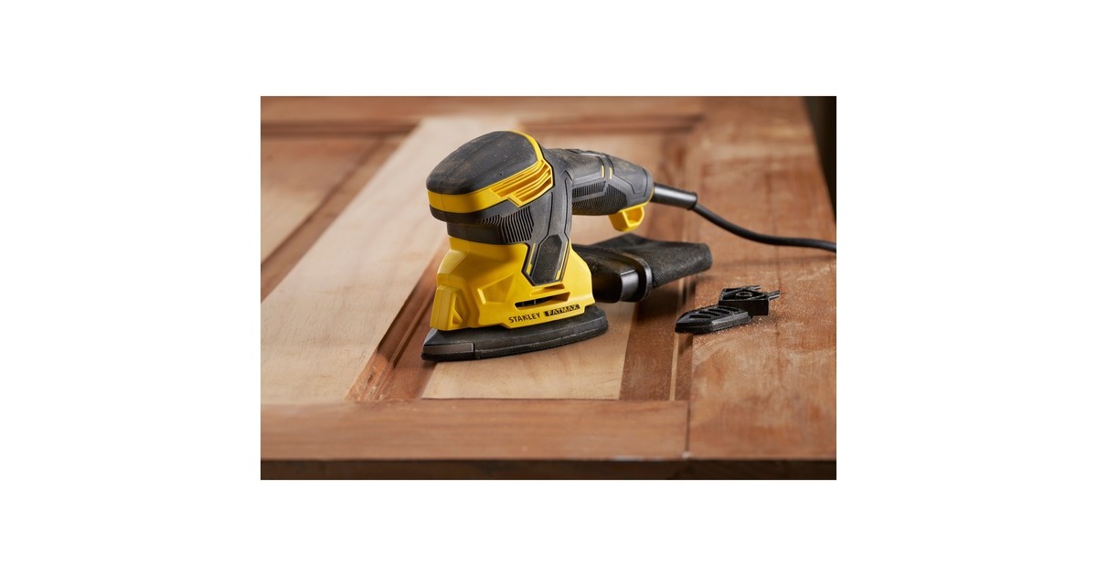 StanleyFATMAX 120W Detailschuurmachine deltaschuurmachine  (Geel/zwart)