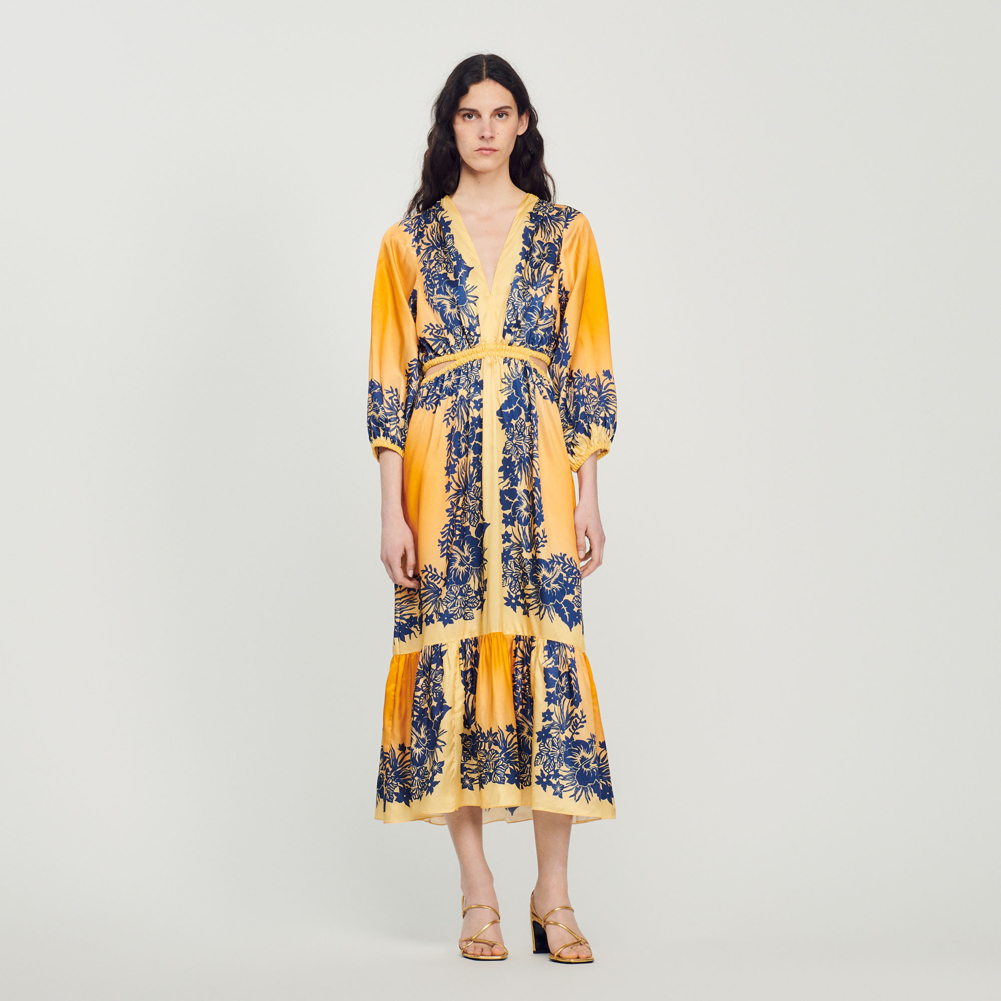 Robe longue imprimee Hawaœ