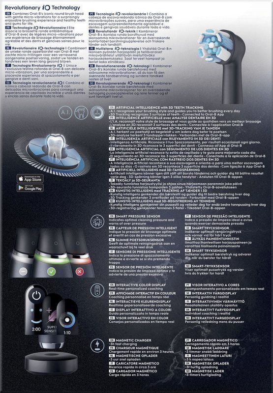 Oral-B Special Edition iO - 9 - Roze en Zwart - Elektrische Tandenborstel - Duopack