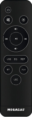 Megasat Klangwunder V Soundbar mit Bluetooth / USB / Klinke