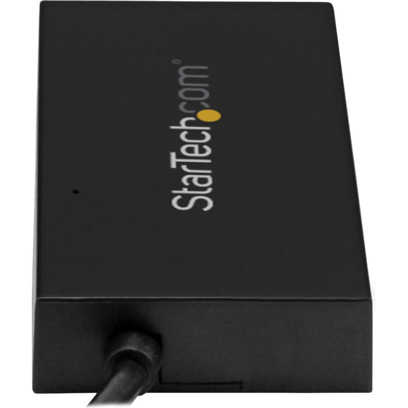 StarTech.com Hub USB 3.0 4 Ports - Hub USB Type-A avec 1x USB-C et 3x USB-A SuperSpeed - Alimentation par Bus USB - Hub Adaptateur USB 3.2 Gen 1 (5Gbps) - Hub USB Portable