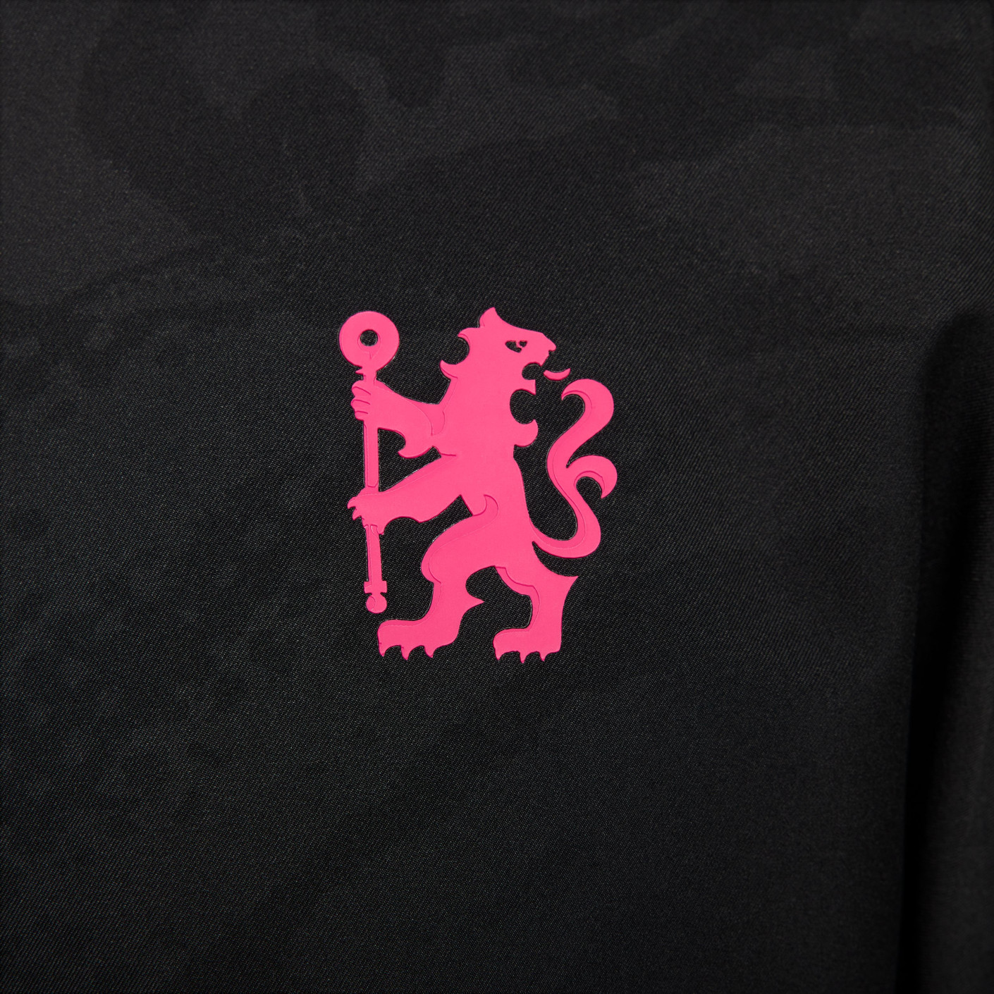 Nike Chelsea Anthem Trainingsjack Full-Zip 2024-2025 Dames Zwart Geel Roze