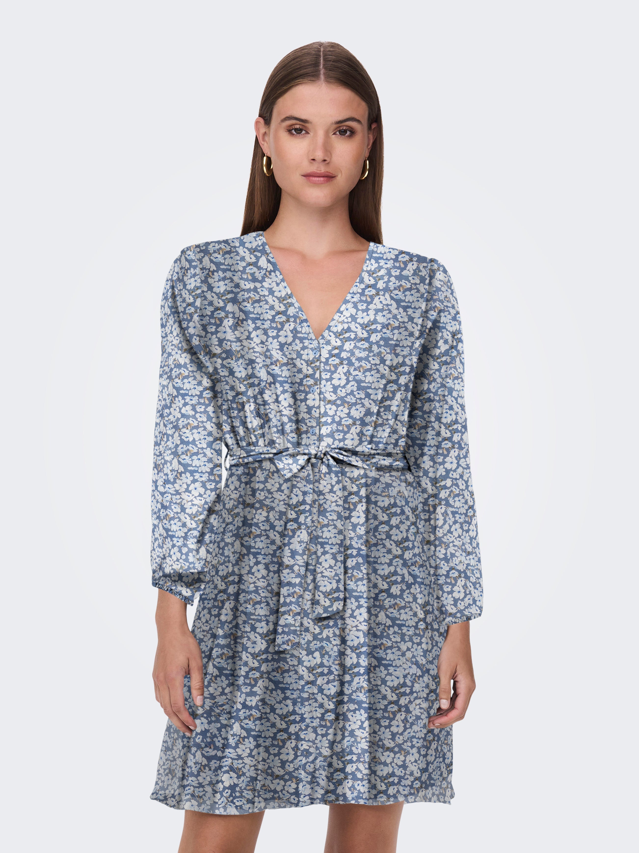 ONLCERA Kurzes Kleid Vintage Indigo