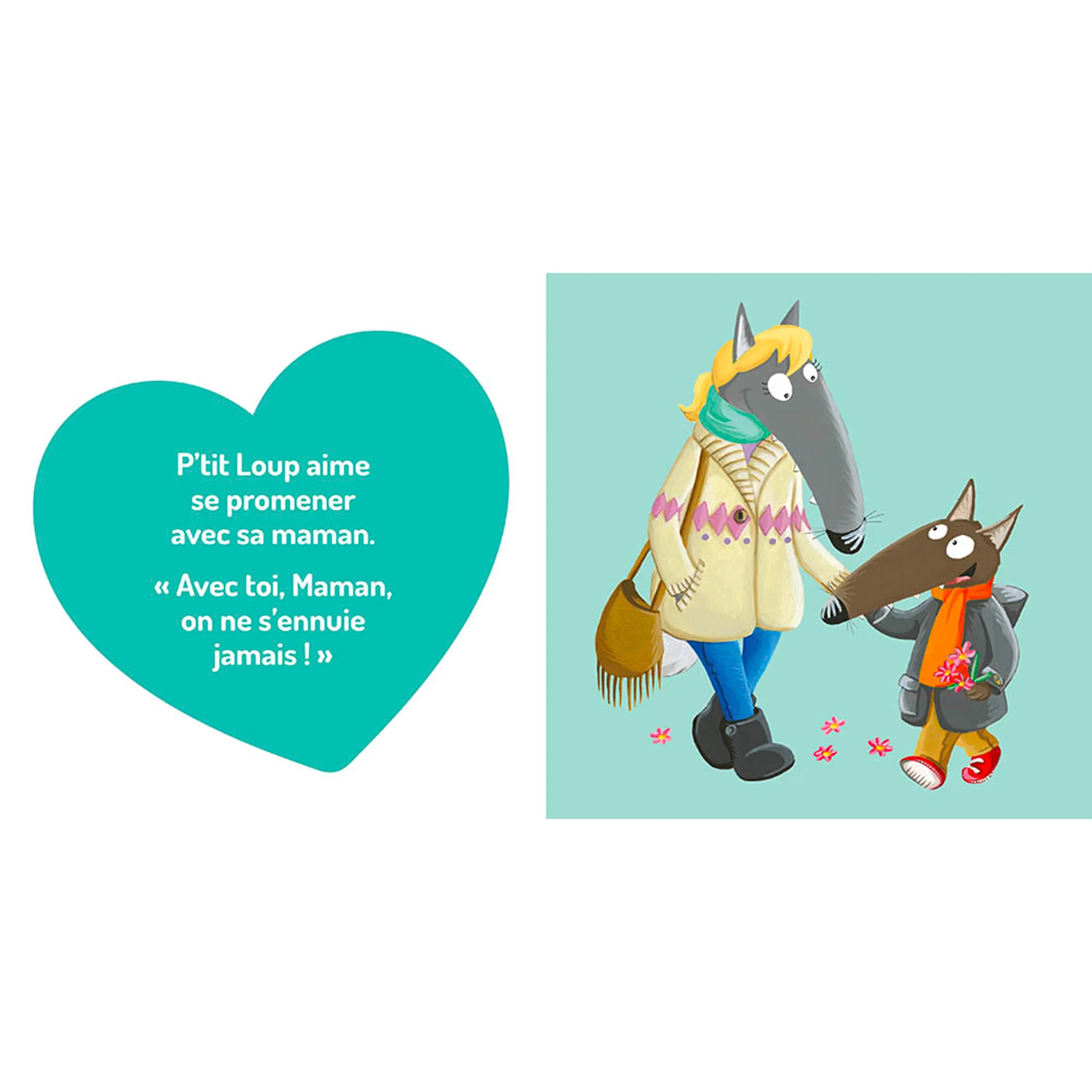 Auzou P'tit Loup Aime Sa Maman