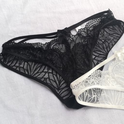 Wildery - Effen kanten slip met strik
