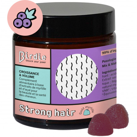 Birdie Nutrition Strong hair 3 mois