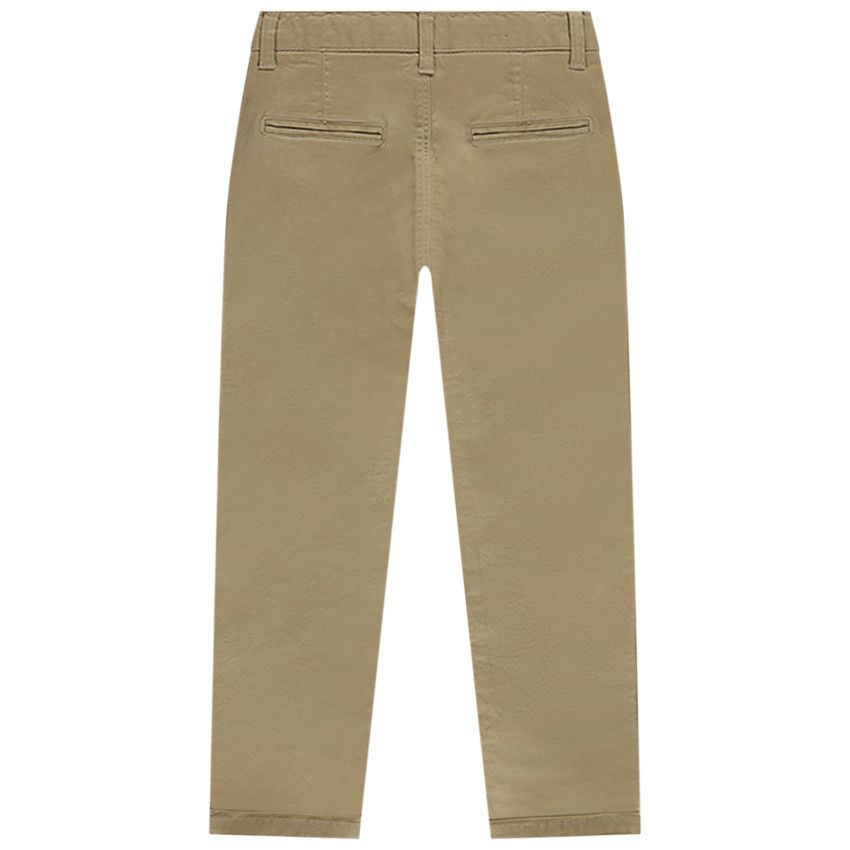 Pantalon chino en twill pour garçon - Ecru