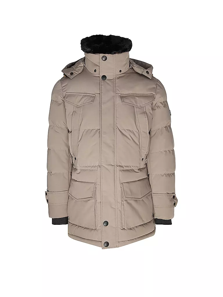WELLENSTEYN Parka SEAMASTER beige