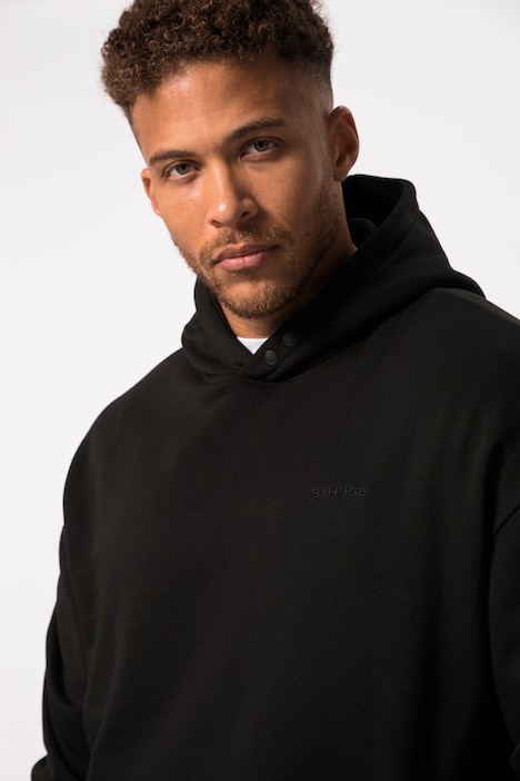 STHUGE Hoodie, oversized, Kapuze, Rückenprint, bis 8 XL